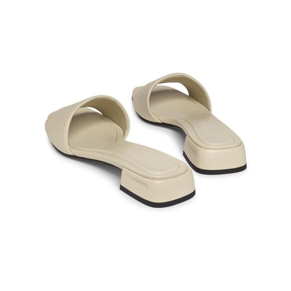 Jimmy Choo Nappa Leather Open Toe Lena Flat Sandals Bamboo Size 39.5 $750 - Picture 3 of 15